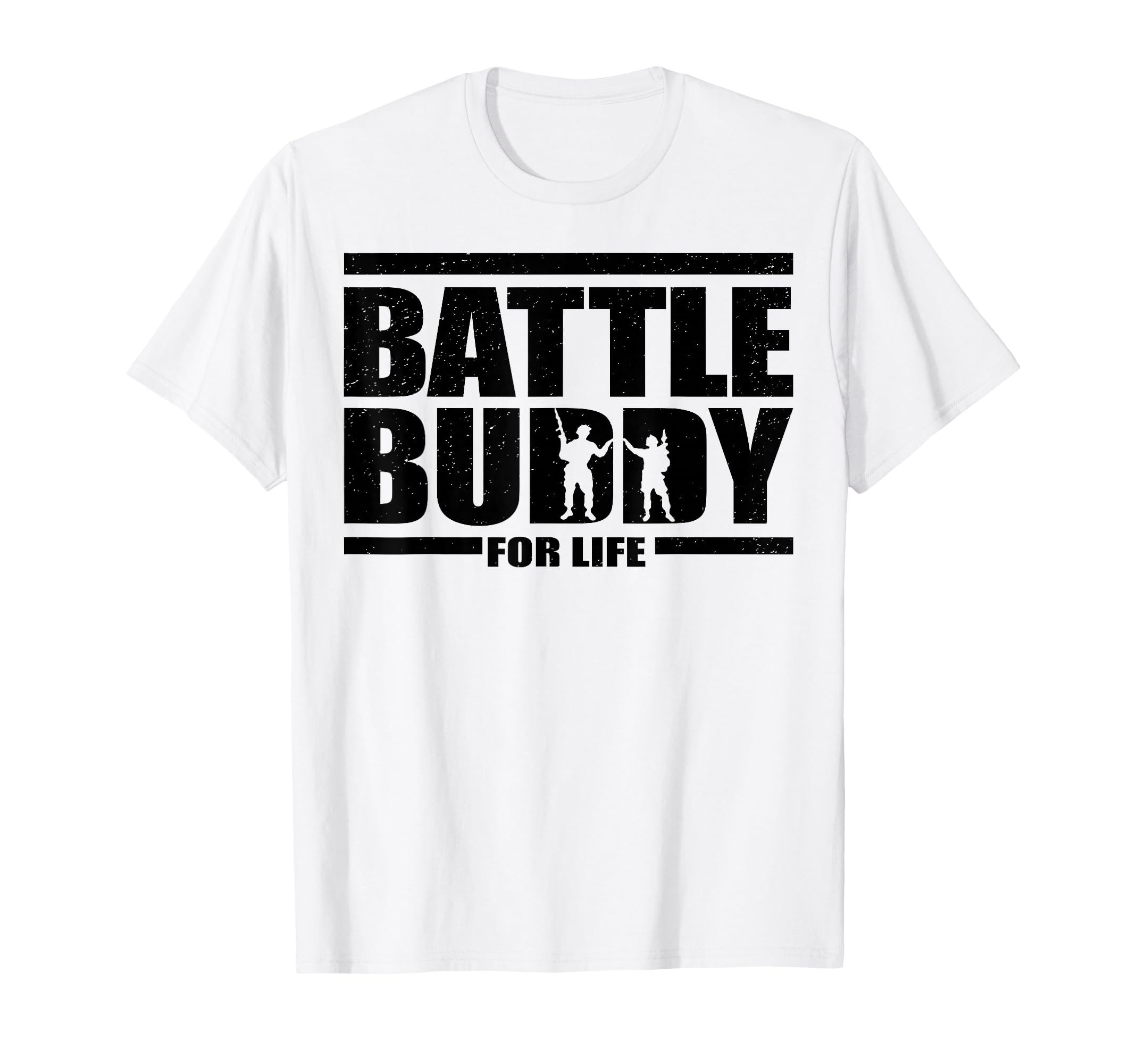 Funny Battle Buddy Life T-Shirt - Aesthetic Graphic Men Women - T-Shirt, Sweatshirt, Hoodie