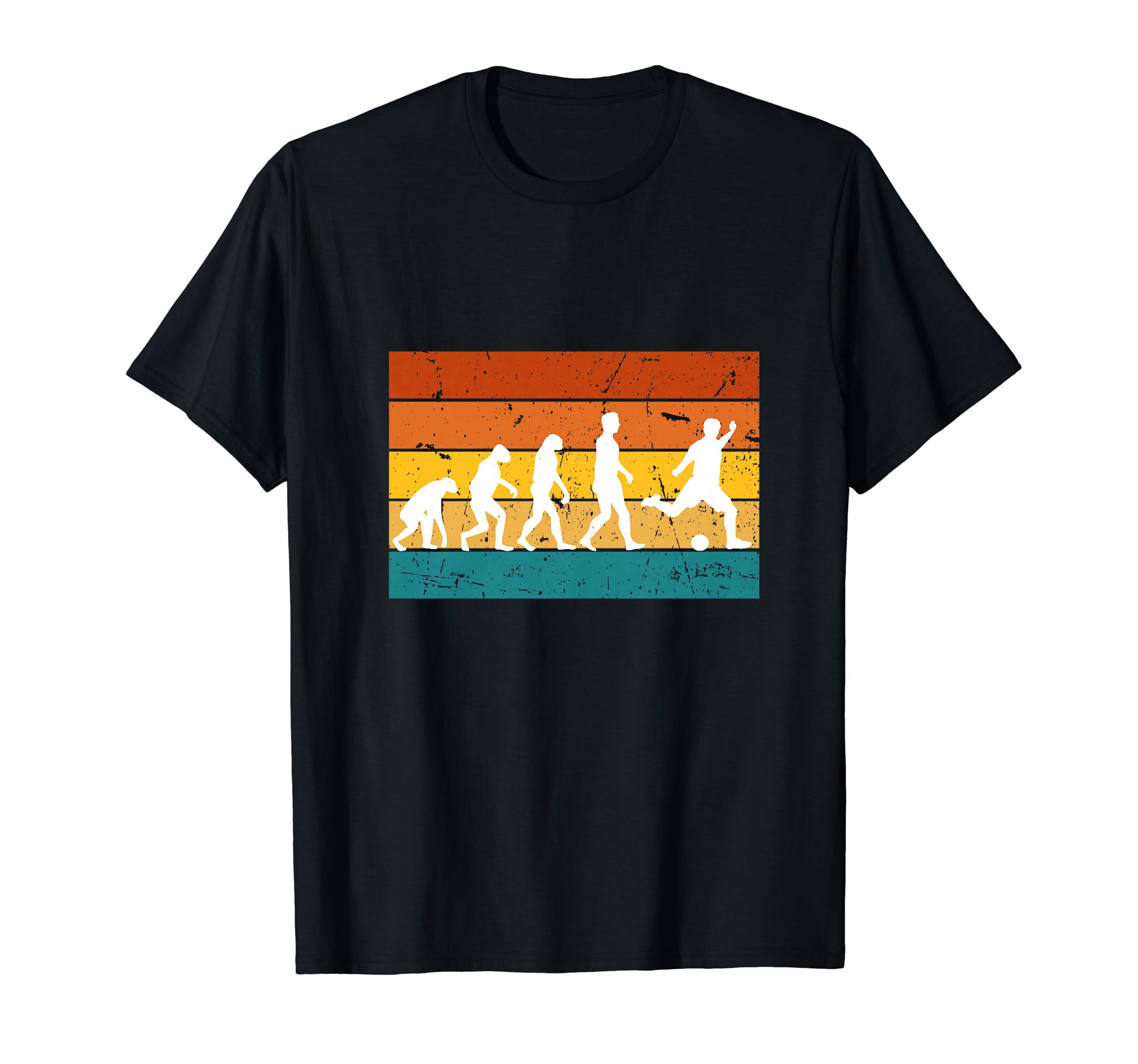 Soccer Evolution Soccer Players T-Shirt - Aesthetic Graphic for Adults - T-Shirt, Sweatshirt, Hoodie