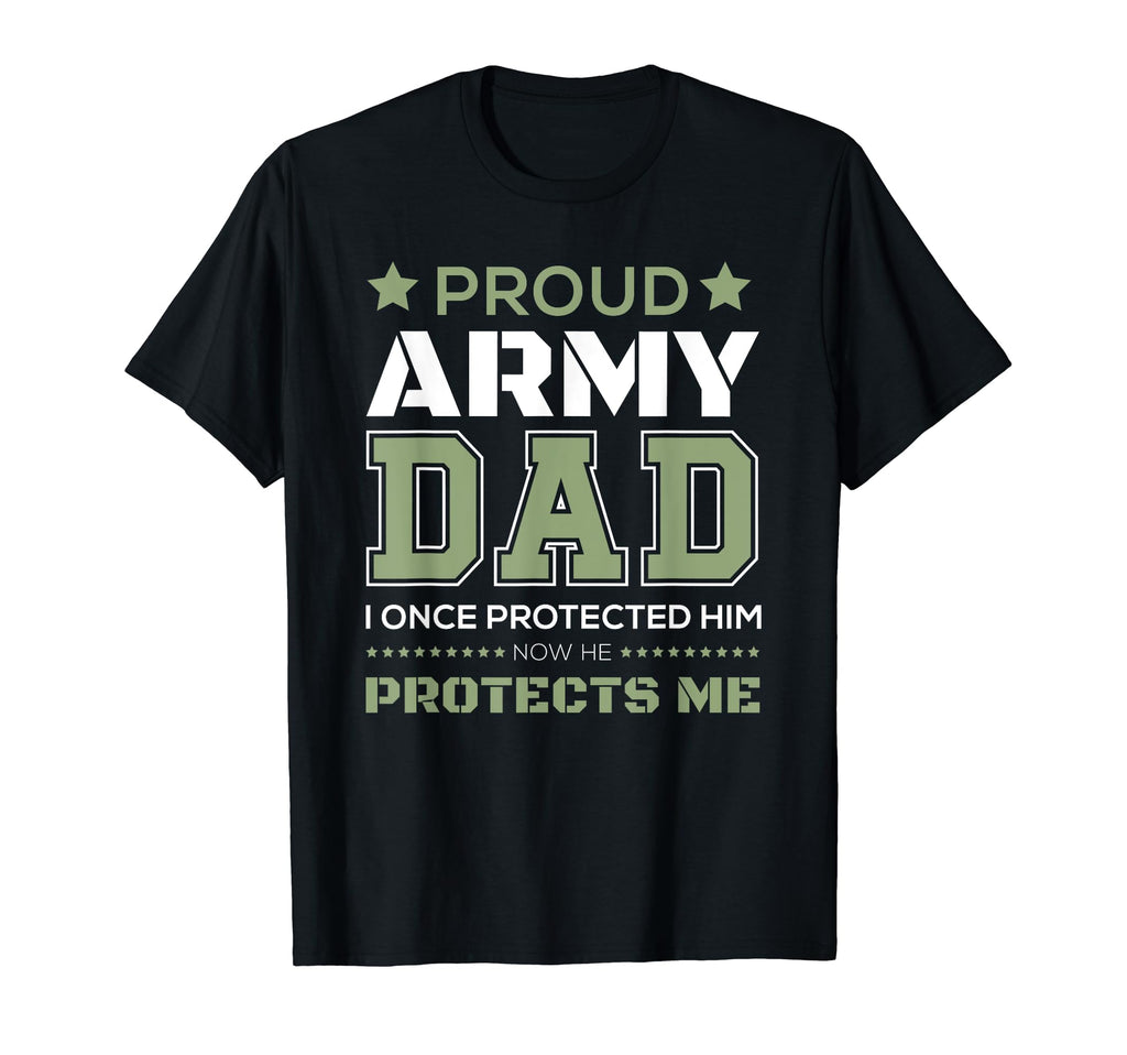 Proud Army Dad Protect Son T Shirts T-Shirt - Unique Graphic Unisex - T-Shirt, Sweatshirt, Hoodie