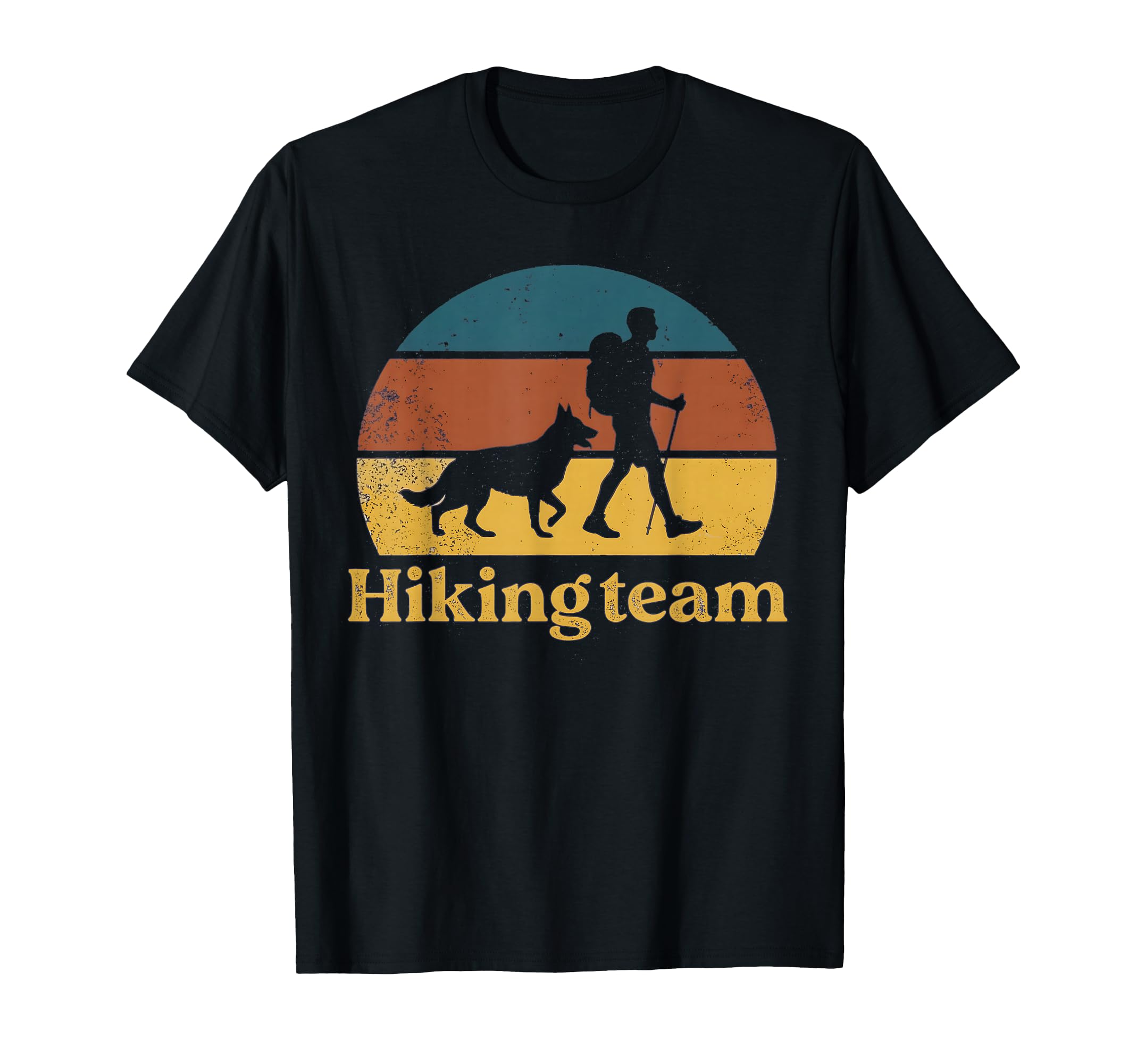 Hiking Team Dog Lover Outdoor Adventure T-Shirt - Graphic Print Men Women - T-Shirt, Sweatshirt, Hoodie