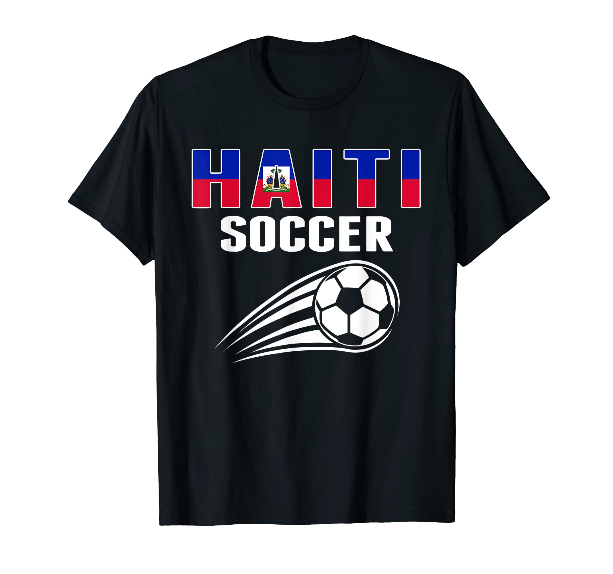 Proud Haiti Soccer Fans Jersey Pride T-Shirt - Novelty Apparel Men Women - T-Shirt, Sweatshirt, Hoodie