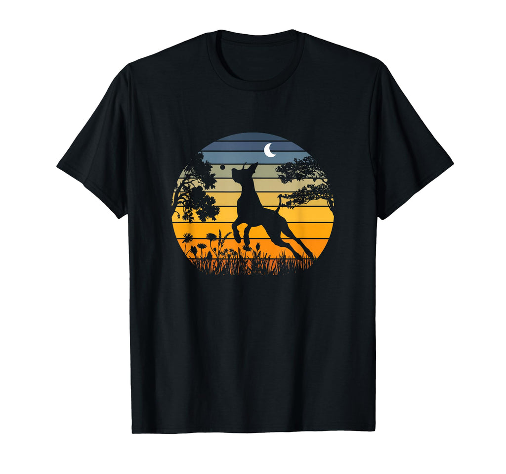Womens Sunset Garden Nature Great Dane T-Shirt - Novelty Apparel Men Women - T-Shirt, Sweatshirt, Hoodie