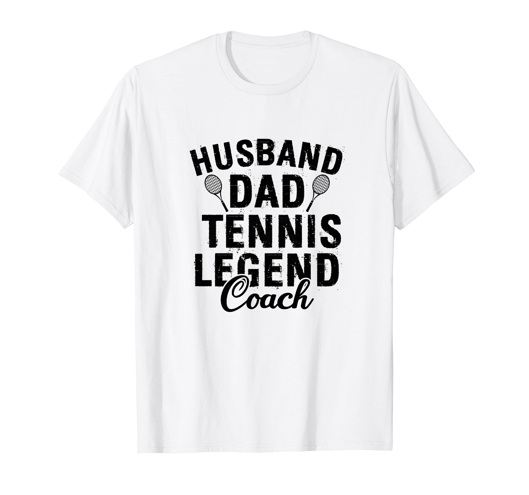 Husband Dad Tennis Legend Coach Funny T-Shirt - Trendy Graphic for Adults - T-Shirt, Sweatshirt, Hoodie