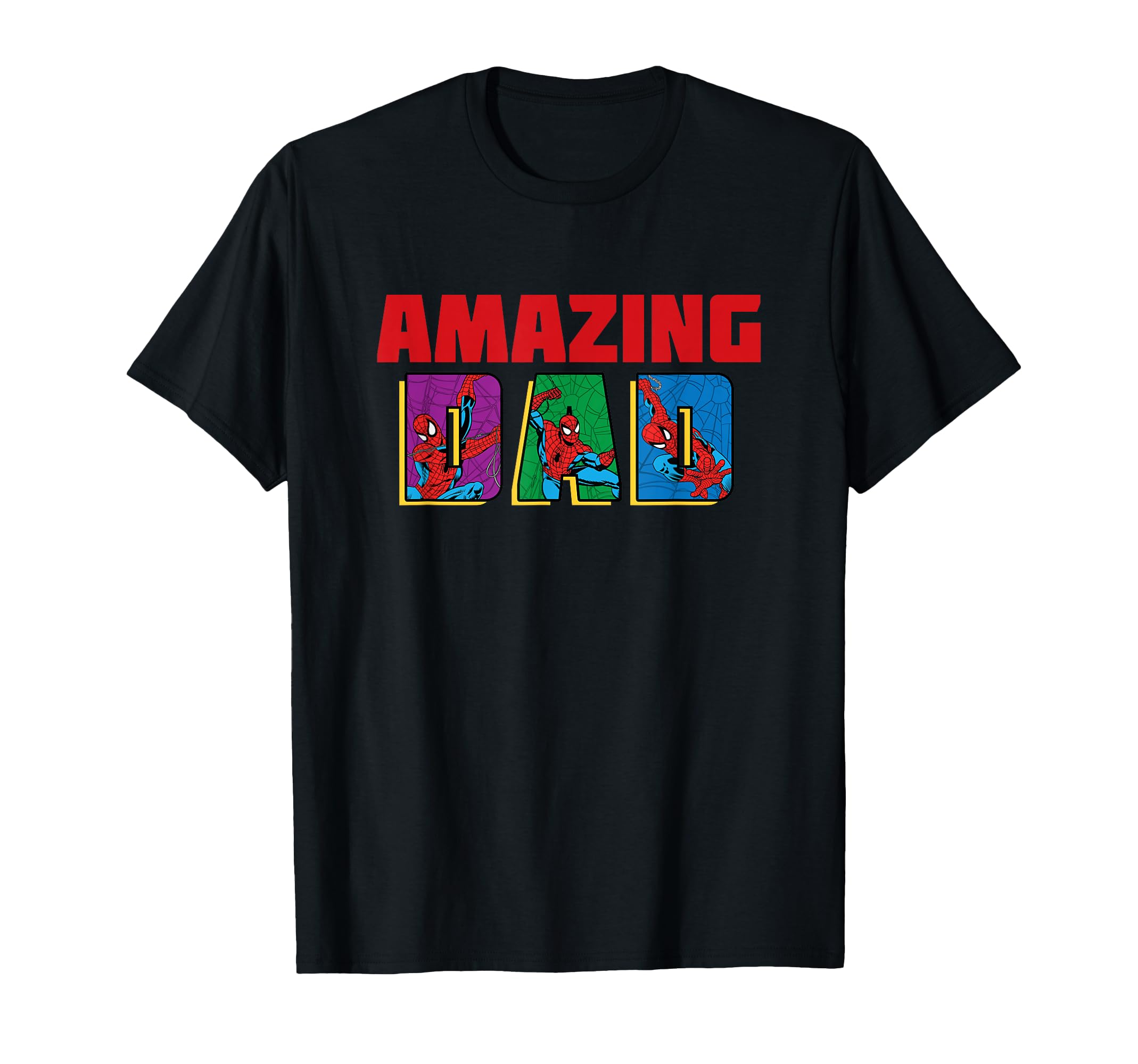 Marvel Spider Amazing Dad Birthday T-Shirt - Unique Graphic for Adults - T-Shirt, Sweatshirt, Hoodie