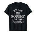 My Dad Is Veteran Daughter And Son T-Shirt - Fun Novelty Design Men Women - T-Shirt, Sweatshirt, Hoodie