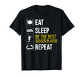 Eat Sleep Soccer Repeat Gift Soccer T-Shirt - Custom Art Print Men Women - T-Shirt, Sweatshirt, Hoodie
