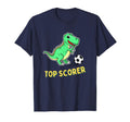 T Rex Dinosaur Playing Football Scorer T-Shirt - Unique Graphic Unisex - T-Shirt, Sweatshirt, Hoodie