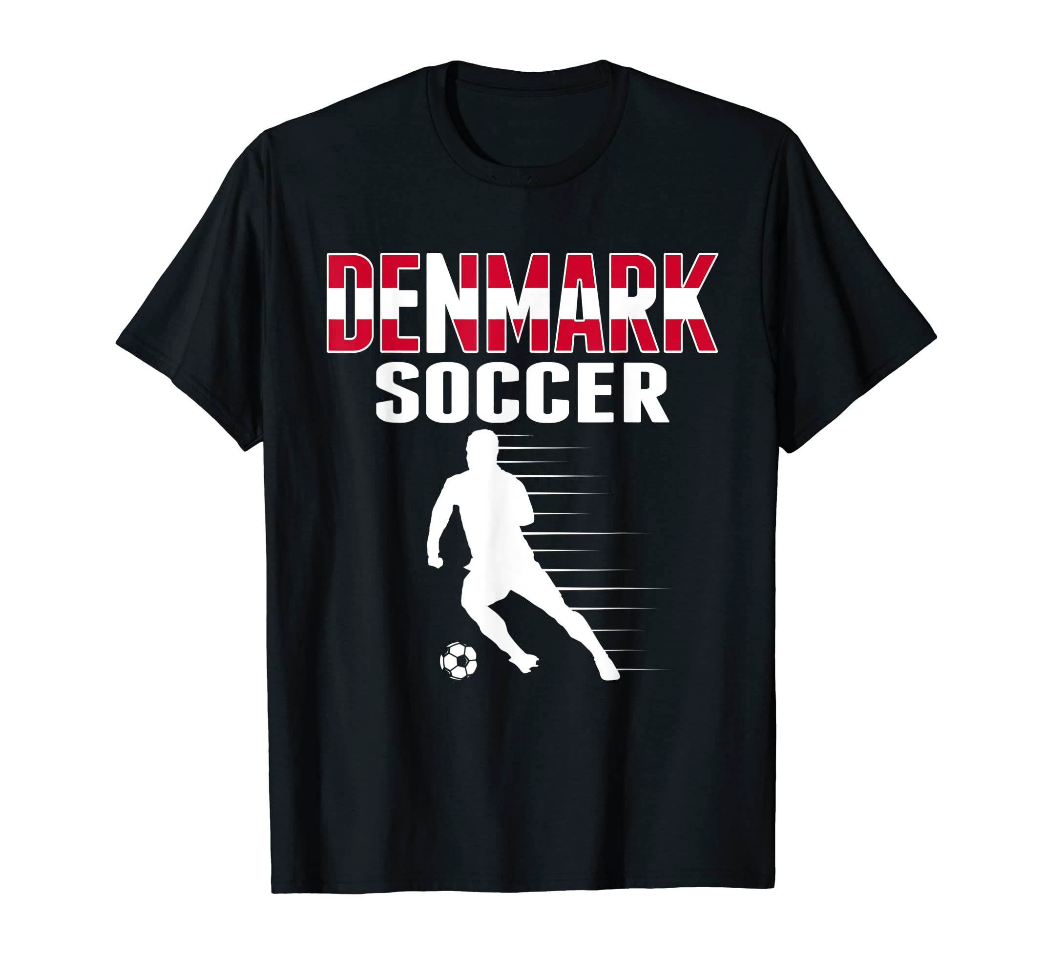 Denmark Soccer Fans Jersey Proud T-Shirt - Minimalist Print Men Women - T-Shirt, Sweatshirt, Hoodie
