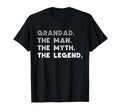 Grandad Myth Legend Funny T-Shirt - Unique Graphic for Adults - T-Shirt, Sweatshirt, Hoodie