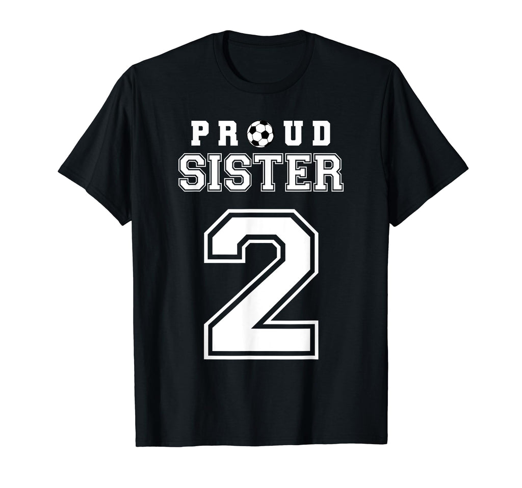 Number 2 Custom Proud Soccer Futbol T-Shirt - Custom Art Print Men Women - T-Shirt, Sweatshirt, Hoodie