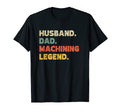 Mens Mens Funny Husband Dad Machining T-Shirt - Custom Art Print Men Women - T-Shirt, Sweatshirt, Hoodie