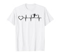 Soccer Heartbeat Heart Soccer Player T-Shirt - Streetwear Style Men Women - T-Shirt, Sweatshirt, Hoodie