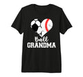 Ball Grandma Funny Soccer Baseball T-Shirt - Custom Art Print Men Women - T-Shirt, Sweatshirt, Hoodie