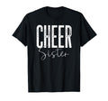 Cheer Sister Colorful Proud Sister T-Shirt - Aesthetic Graphic for Adults - T-Shirt, Sweatshirt, Hoodie