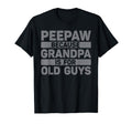 Peepaw Grandpa From Grandkids Fathers Day T-Shirt - Trendy Graphic Unisex - T-Shirt, Sweatshirt, Hoodie