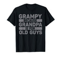 Grampy Grandpa From Grandkids T-Shirt - Minimalist Print for Adults - T-Shirt, Sweatshirt, Hoodie
