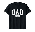 Dad Est 2024 Fathers Day Daddy T-Shirt - Aesthetic Graphic Unisex - T-Shirt, Sweatshirt, Hoodie