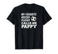 My Favorite Soccer Player Calls Me Pappy T-Shirt - Minimalist Print Unisex - T-Shirt, Sweatshirt, Hoodie