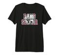 Rams Soccer Mom Game Day Mascot Maroon T-Shirt - Graphic Print Men Women - T-Shirt, Sweatshirt, Hoodie