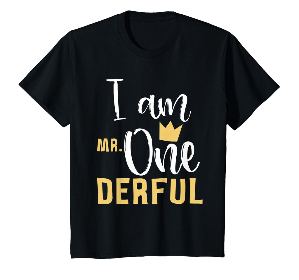 I Am Mr Onederful 1St Birthday First One T-Shirt - Minimalist Print Unisex - T-Shirt, Sweatshirt, Hoodie