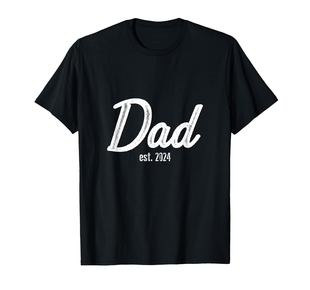 Dad Est 2024 Gift Dad Expectant Father 2024 T-Shirt - Trendy Graphic Unisex - T-Shirt, Sweatshirt, Hoodie