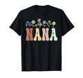 Nana Gifts Wildflower Floral Nana T-Shirt - Trendy Graphic Unisex - T-Shirt, Sweatshirt, Hoodie