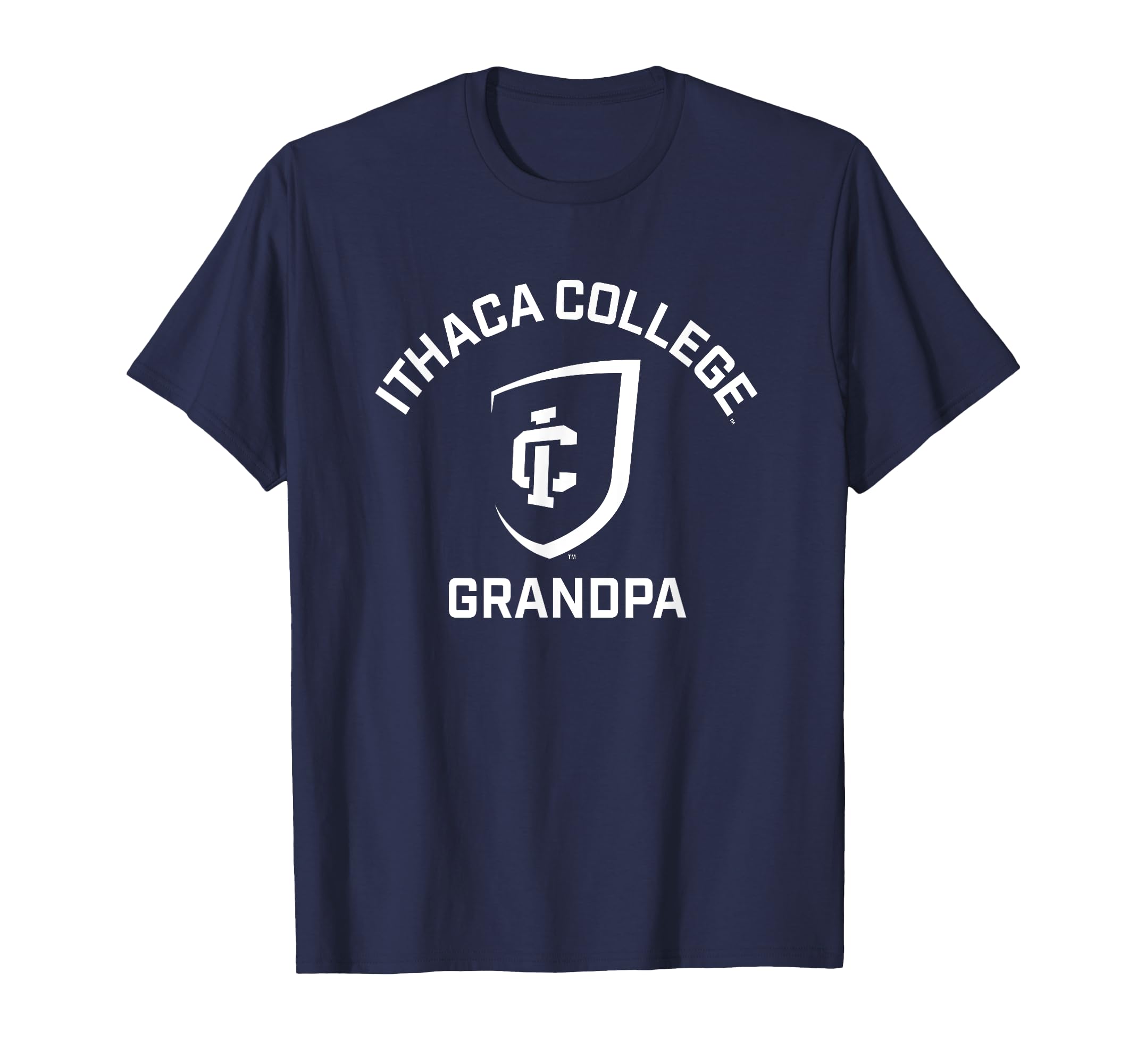Ithaca College Bombers Arched Grandpa T-Shirt - Casual Everyday Wear Unisex - T-Shirt, Sweatshirt, Hoodie