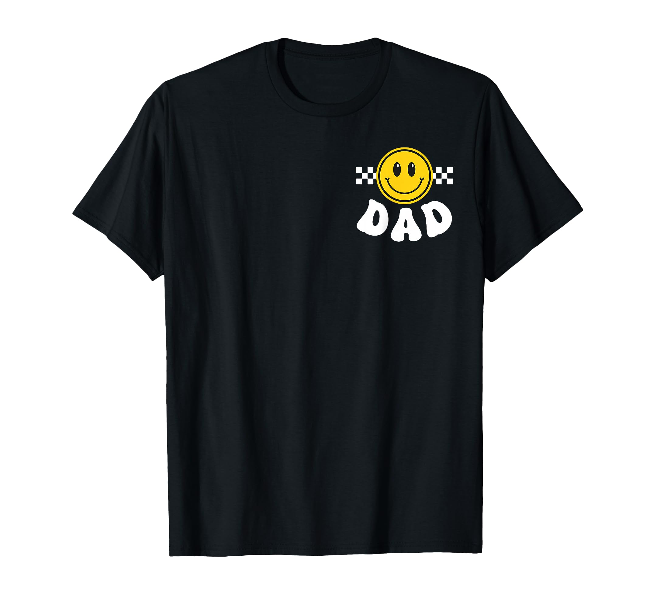Dad One Happy Dude Birthday Theme 1St T-Shirt - Custom Art Print Men Women - T-Shirt, Sweatshirt, Hoodie