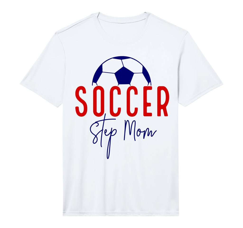 Mens Soccer Step Mom Mother Soccer T-Shirt - Fun Novelty Design Men Women - T-Shirt, Sweatshirt, Hoodie