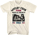 Motley Crue 80s Hair Band 1983 Shout at The Devil - Adult & Kids T-Shirts, Sweatshirts & Hoodies apparel design preview 1