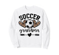 Soccer Grandma Womens Soccer Day Sweatshirt - Trendy Graphic for Adults - T-Shirt, Sweatshirt, Hoodie