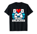 New Dad Level Unlocked Gamer Dad T-Shirt - Graphic Print Men Women - T-Shirt, Sweatshirt, Hoodie