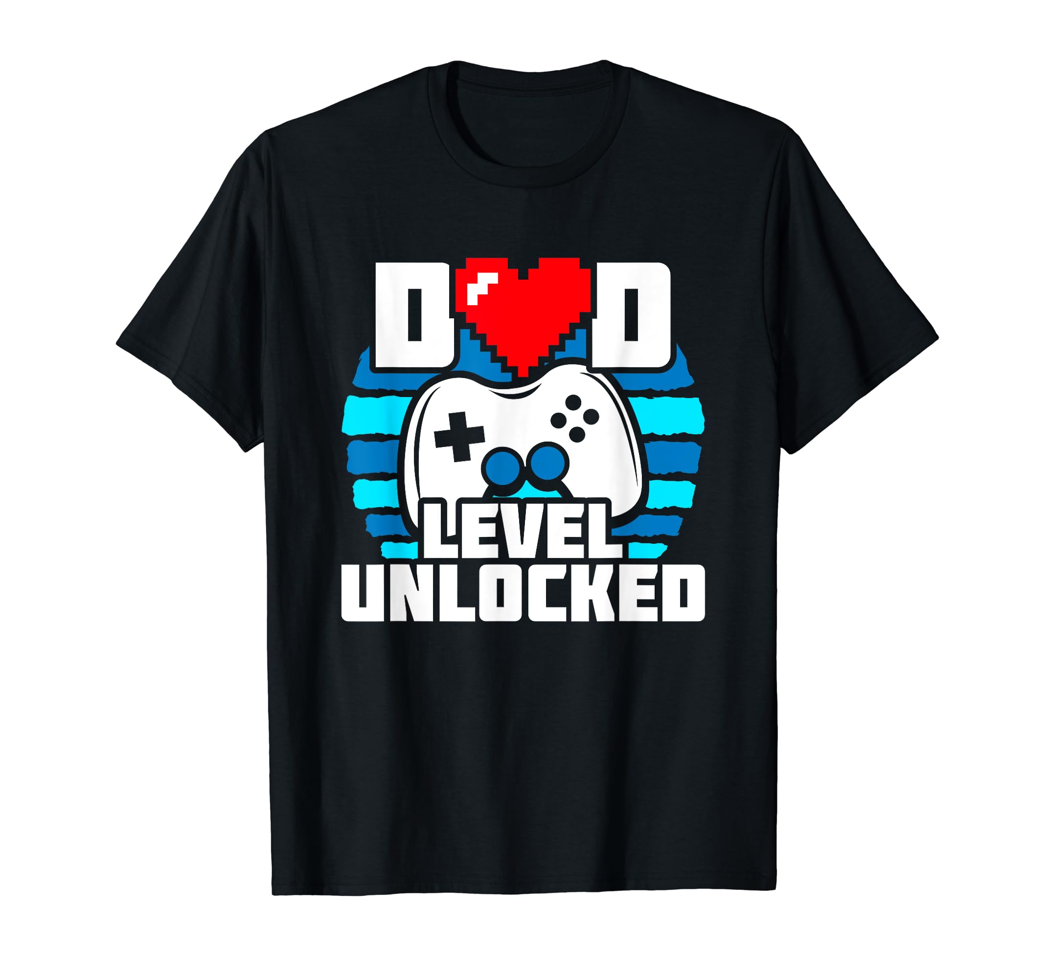 New Dad Level Unlocked Gamer Dad T-Shirt - Graphic Print Men Women - T-Shirt, Sweatshirt, Hoodie
