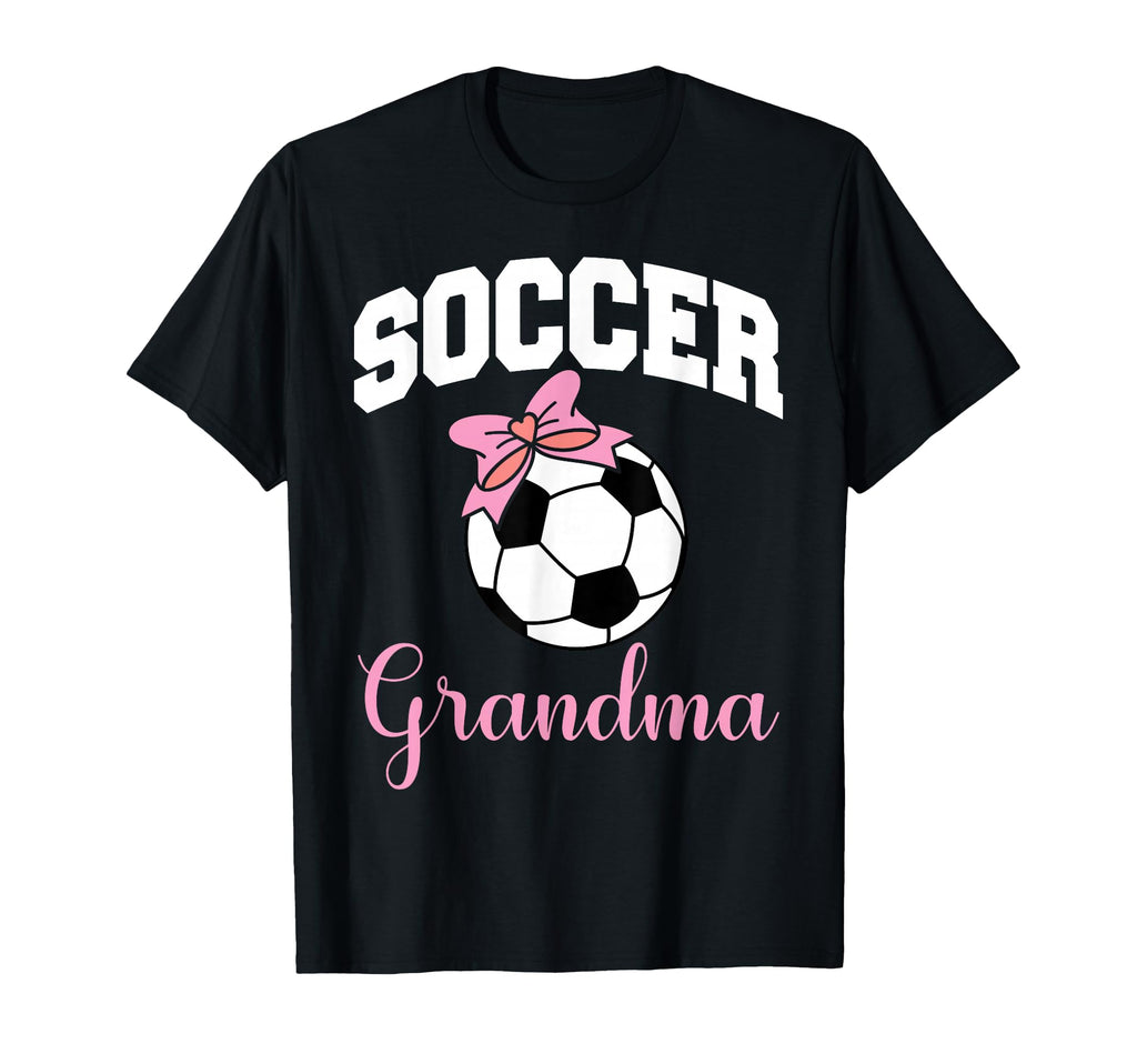 Soccer Grandma Coquette Bow T-Shirt - Casual Everyday Wear Men Women - T-Shirt, Sweatshirt, Hoodie