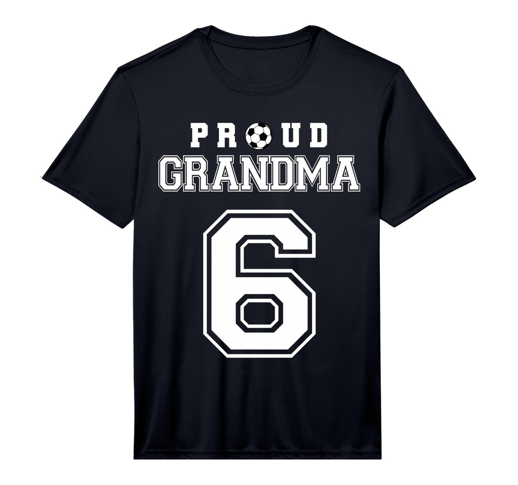 Number 6 Custom Proud Soccer Futbol T-Shirt - Aesthetic Graphic Men Women - T-Shirt, Sweatshirt, Hoodie