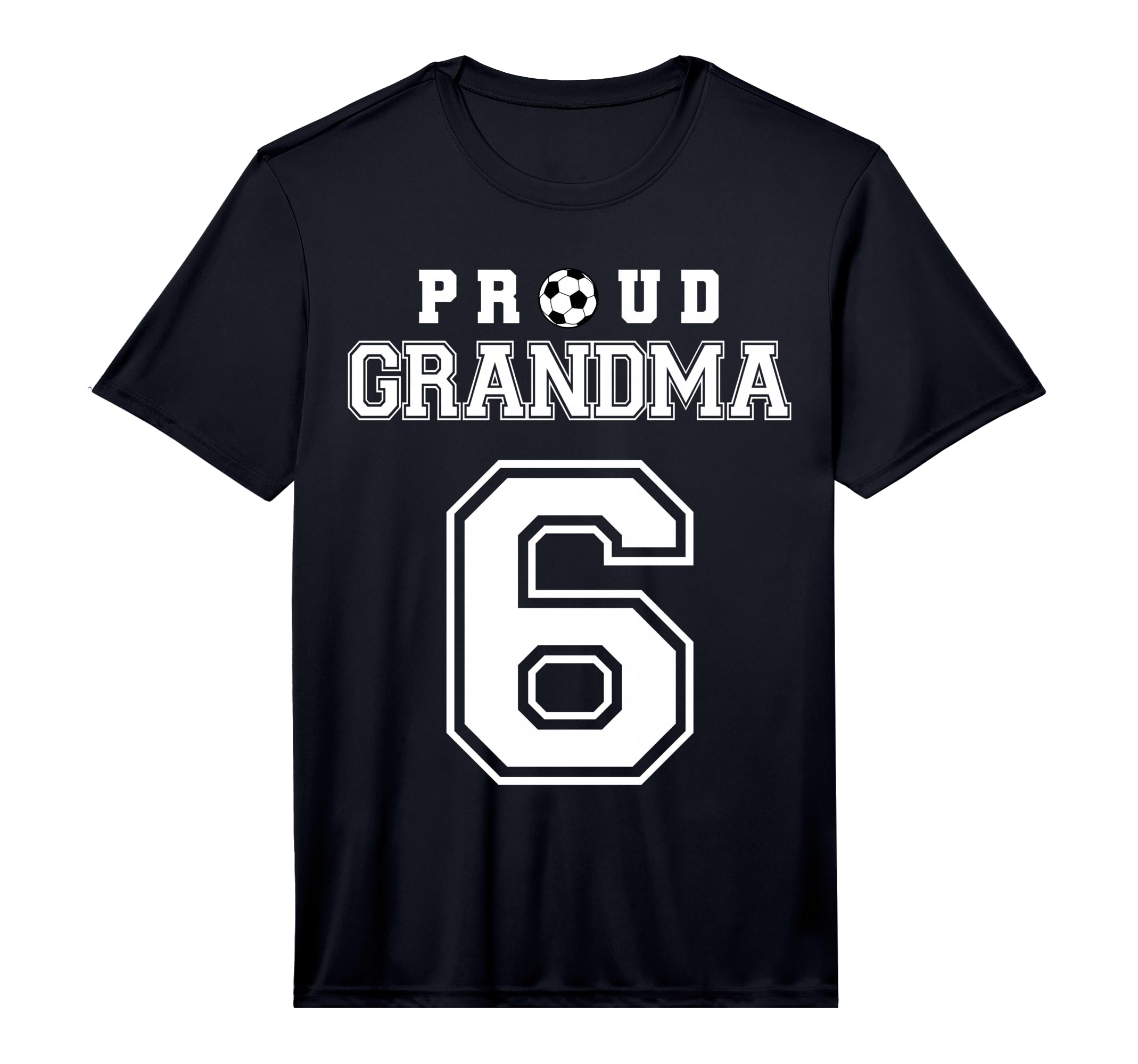 Number 6 Custom Proud Soccer Futbol T-Shirt - Aesthetic Graphic Men Women - T-Shirt, Sweatshirt, Hoodie