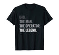 Mens Dad Operator Legend T-Shirt - Custom Art Print Men Women - T-Shirt, Sweatshirt, Hoodie