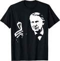 Thomas Edison Light Bulp Pop Art - Adult & Kids T-Shirts, Sweatshirts & Hoodies apparel design preview 1