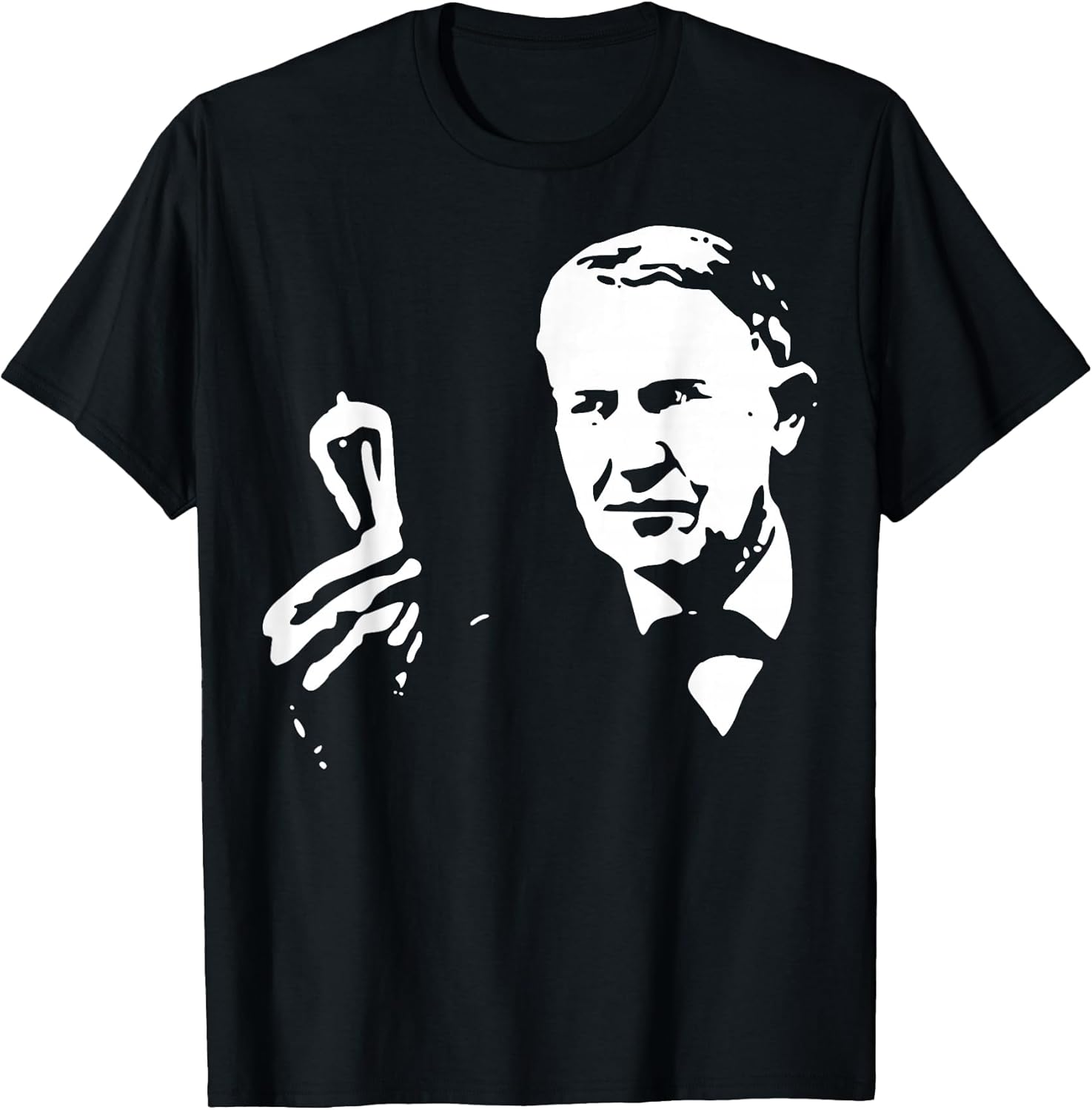 Thomas Edison Light Bulp Pop Art - Adult & Kids T-Shirts, Sweatshirts & Hoodies apparel design preview 1
