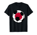 Japan Flag Soccer Fans Football Lovers T-Shirt - Novelty Apparel Men Women - T-Shirt, Sweatshirt, Hoodie