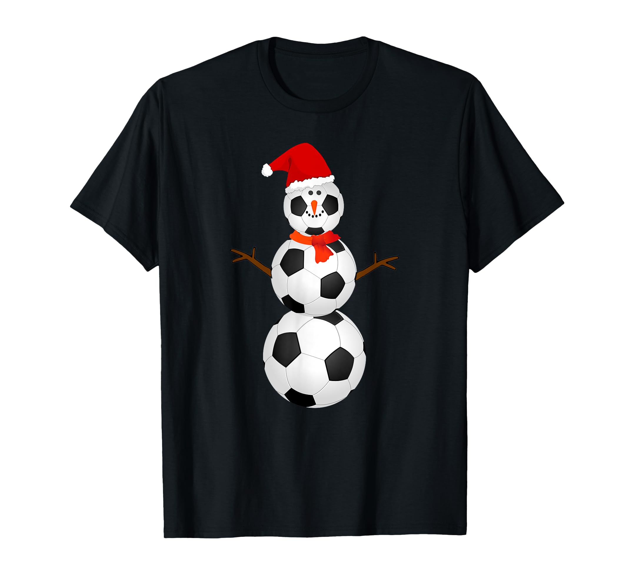 Funny Soccer Snowman Soccer Lovers T-Shirt - Novelty Apparel Unisex - T-Shirt, Sweatshirt, Hoodie