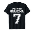 Number 7 Custom Proud Soccer Futbol T-Shirt - Custom Art Print Unisex - T-Shirt, Sweatshirt, Hoodie