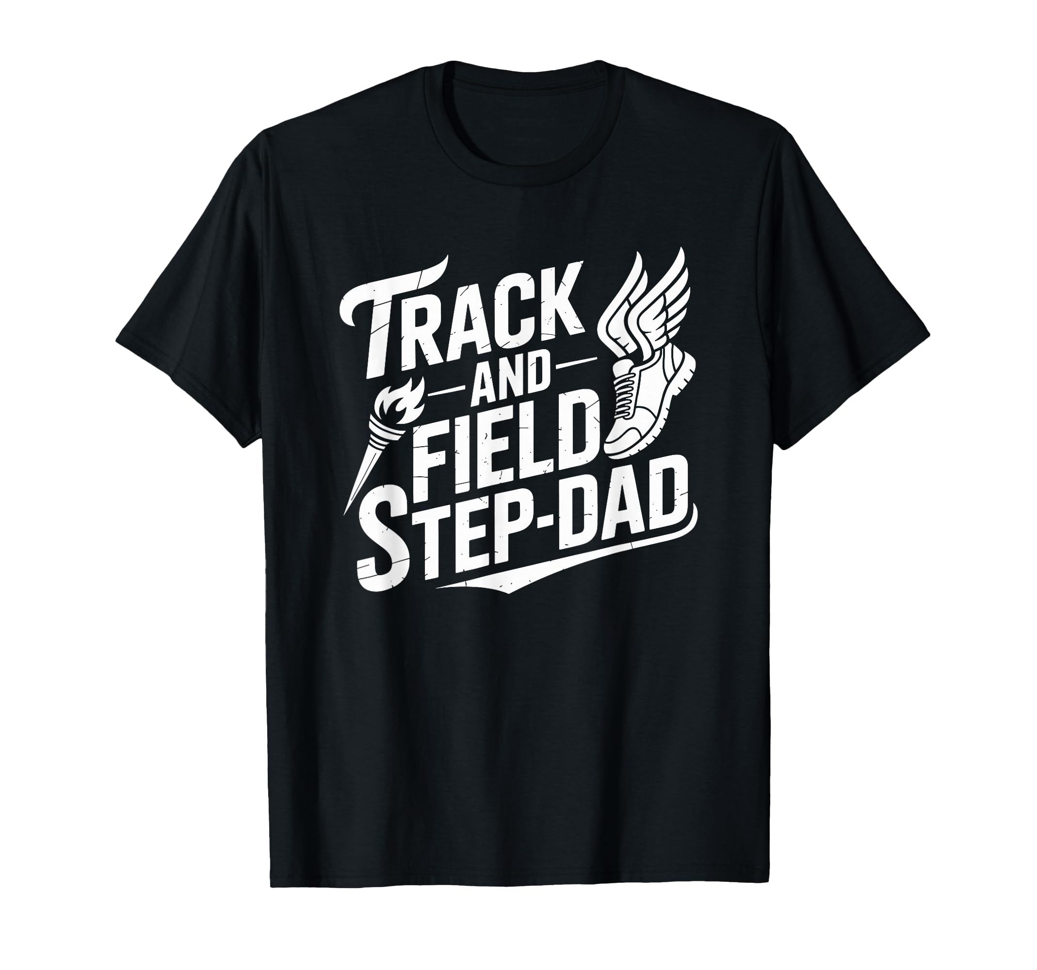 Running Daddy And Runner Athlete Track T-Shirt - Graphic Print for Adults - T-Shirt, Sweatshirt, Hoodie