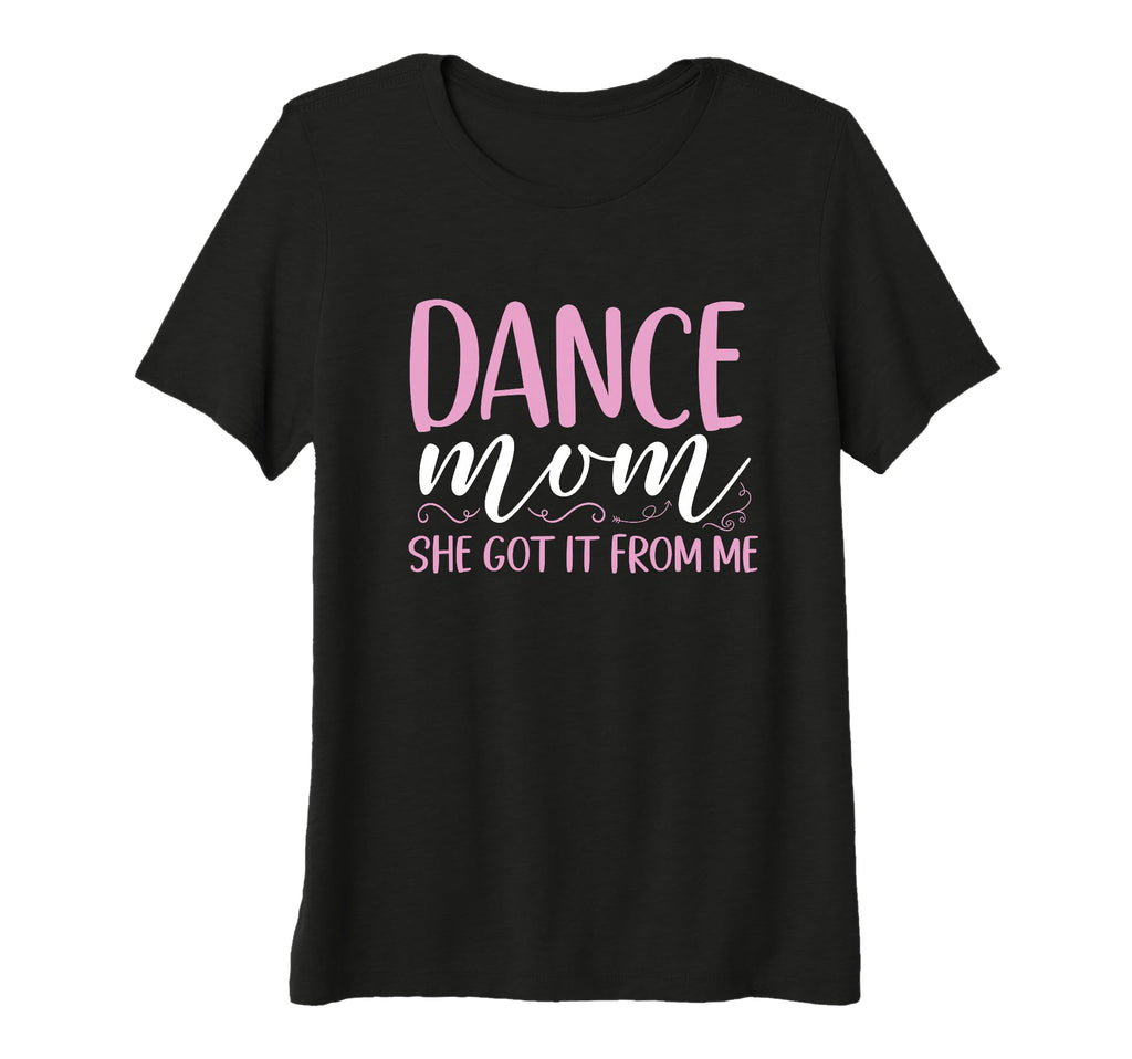 Womens Dancer Mothers Day Dance Mom She T-Shirt - Minimalist Print Unisex - T-Shirt, Sweatshirt, Hoodie