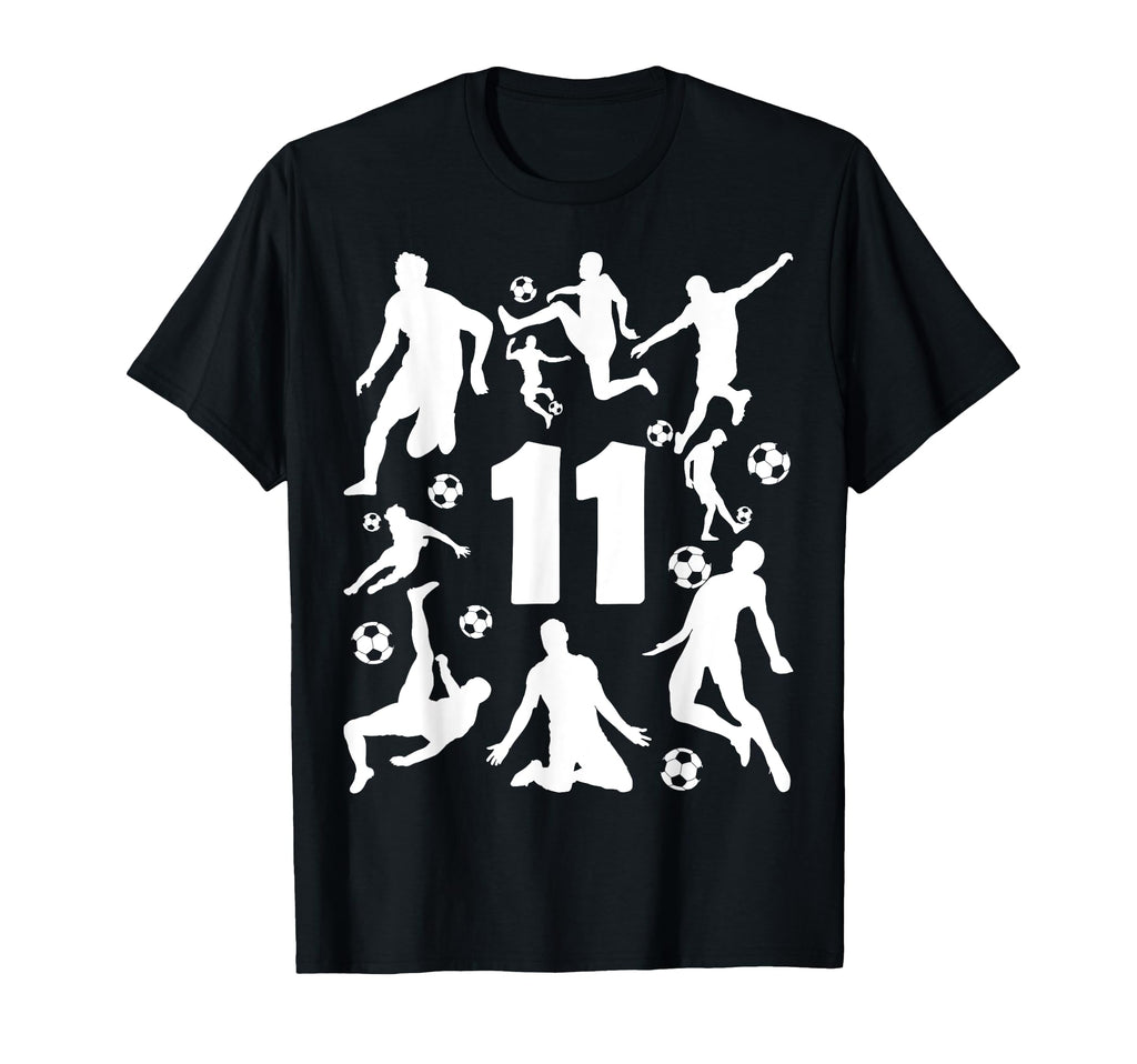 Number 11 Years Soccer 11Th Birthday T-Shirt - Streetwear Style Men Women - T-Shirt, Sweatshirt, Hoodie