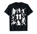 Number 11 Years Soccer 11Th Birthday T-Shirt - Streetwear Style Men Women - T-Shirt, Sweatshirt, Hoodie