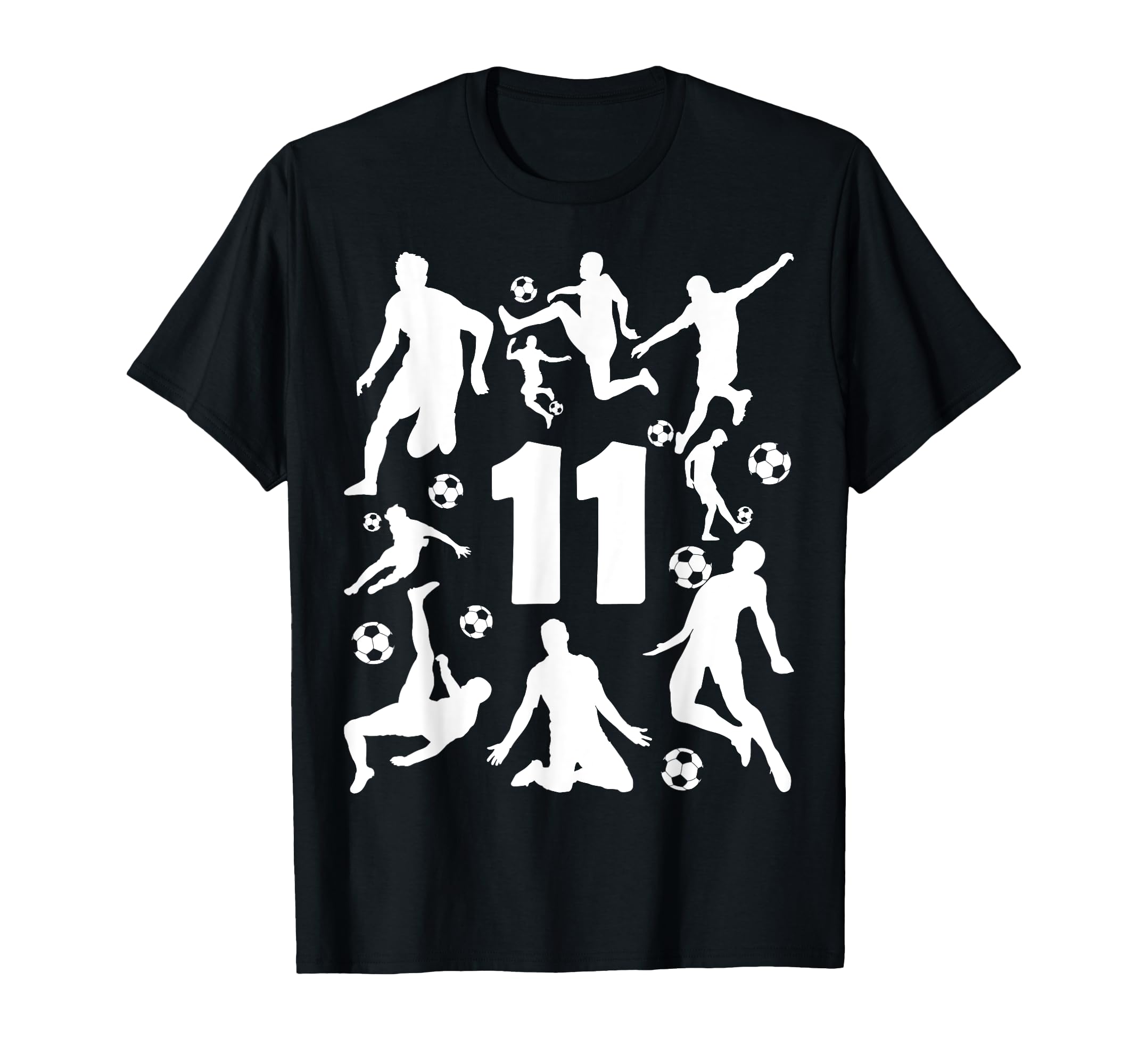 Number 11 Years Soccer 11Th Birthday T-Shirt - Streetwear Style Men Women - T-Shirt, Sweatshirt, Hoodie