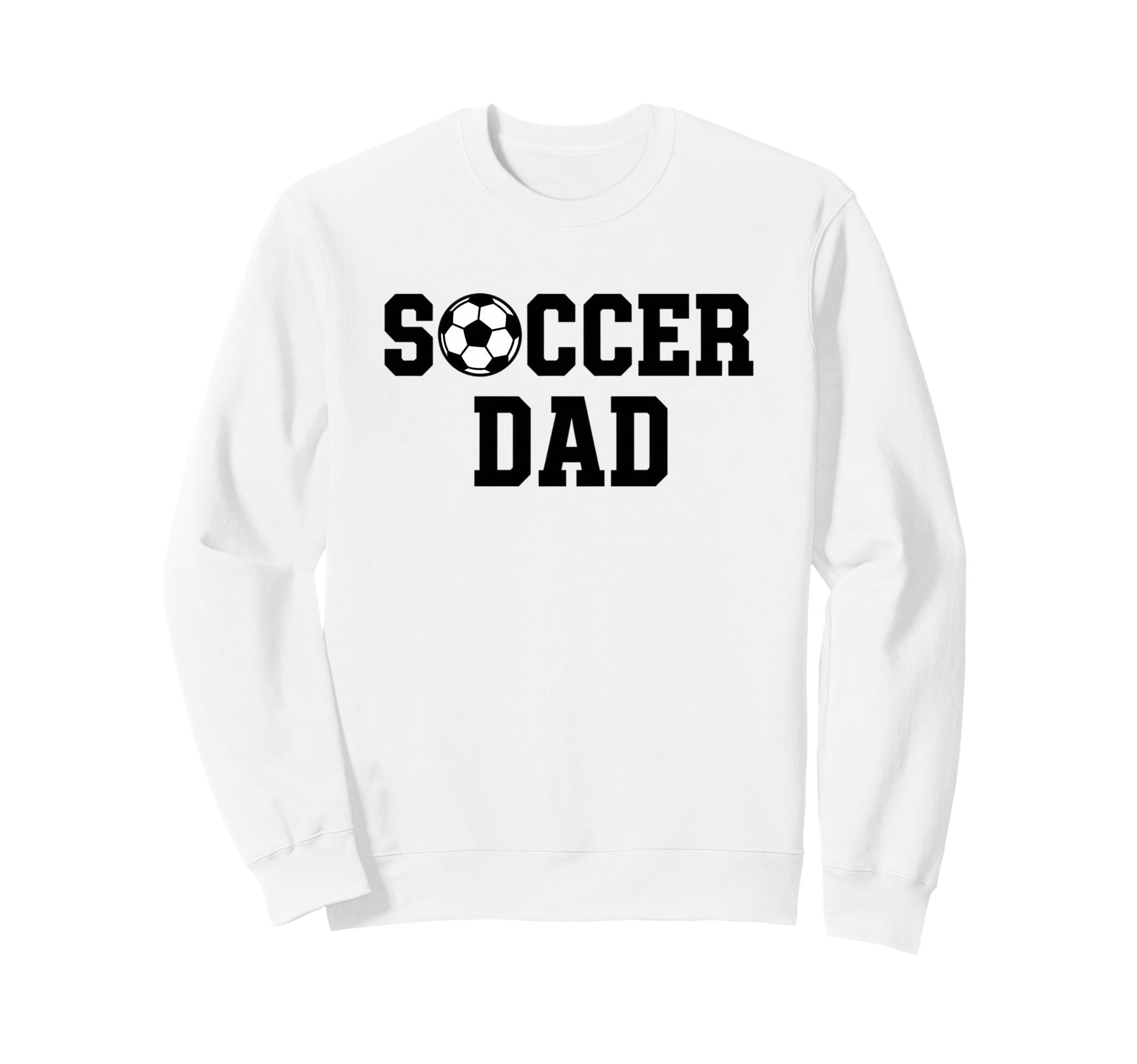 Soccer Dad Ball Logo Dad Fan Fan Sweatshirt - Trendy Graphic Men Women - T-Shirt, Sweatshirt, Hoodie