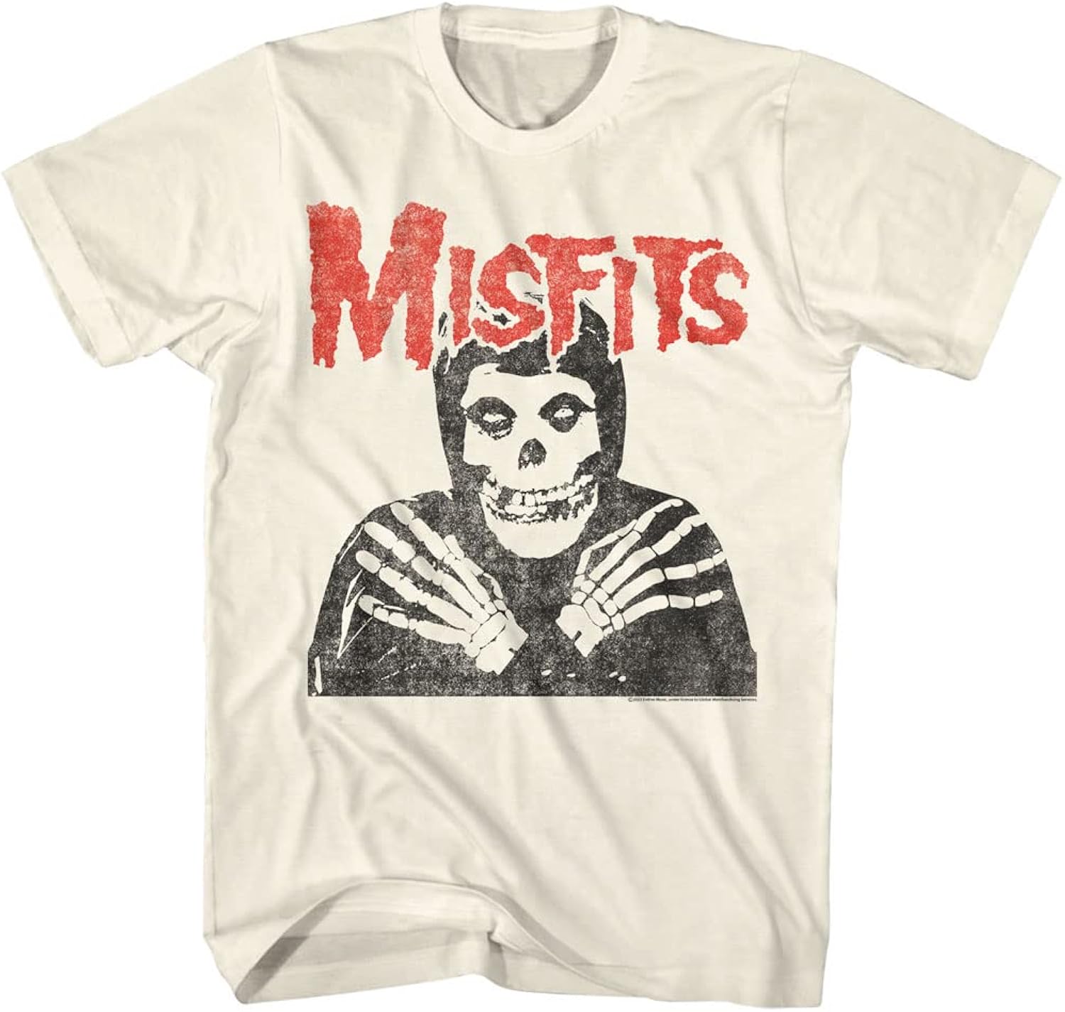 Misfits Skull Crossed Arms Mens Short Sleeve Classic - Adult & Kids T-Shirts, Sweatshirts & Hoodies apparel design preview 1