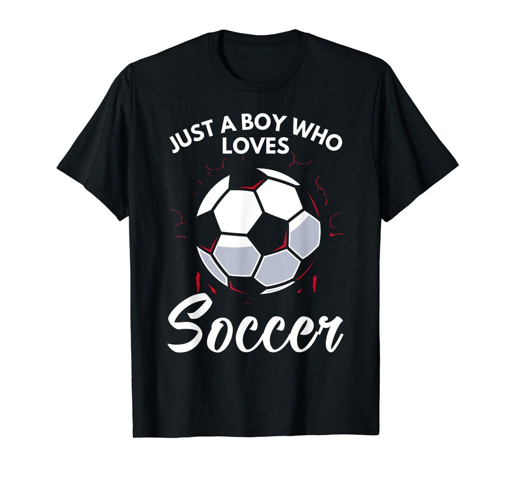 Just Who Loves Soccer Soccer T-Shirt - Fun Novelty Design Men Women - T-Shirt, Sweatshirt, Hoodie